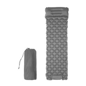 Built-in Pump Mattress Outdoor Camping Picnic Sleeping Mat Travel Portable Soft Mattress Comfort Inflation Mattress With Pillow Moisture-proof Ground