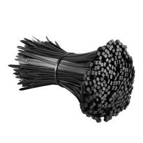 1000 Pack Cable Zip Ties, 8-inch Heavy Duty Cable Wire Ties with 45LBS High Tensile Strength, Multi-Purpose Self-Locking Nylon Tie Wraps