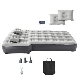 Car Air Mattress, Fits Toyota 4runner, Jeep Wrangler, Inflatable Car Camping Mattress, Flocking Thickened Blow Up Travel Beds