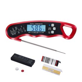 Digital Grill Thermometer, 1 F High-precision thermometer for Grill and Cooking, -58-572 F Measuring Range, IP65 Waterproof 3s measure